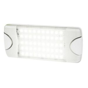 Hella Marine Duraled 50 Low Profile Interior/Exterior Lamp - White Led Spreader Beam