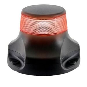 Hella Marine Naviled 360, 2nm, All Round Light Red Surface Mount - Black Housing