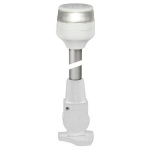 Hella Marine Naviled 360 Compact All Round Lamp - 2nm - 40" Fold Down Base - White