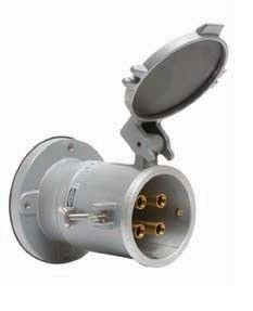 Hubbell M5200bs1r 200a Inlet 200a 600v 4 Pole 5 Wire