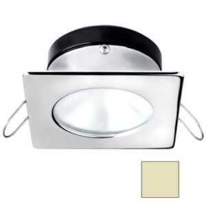 I2systems Apeiron A1110z - 4.5w Spring Mount Light - Square/Round - Warm White - Chrome Finish