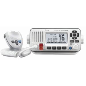 Icom M424g Vhf Radio W/Built-In Gps - White