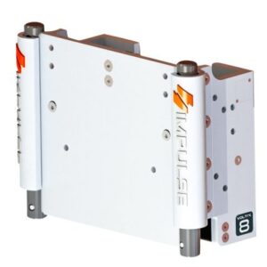 Impulse Xl 8" Set Back Electric Jack Plate W/Standard Control - White Cerakote