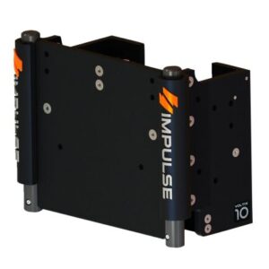 Impulse 10" Set Back Electric Jack Plate W/Standard Control - Black Anodize