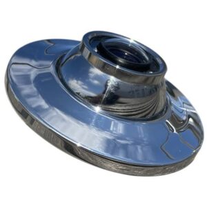 Iris Hd Ip Flush Vertical Surface Mount - 3mp Max Resolution - 316l - Recess Mount Dome