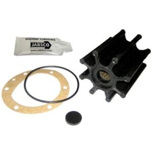 Jabsco Impeller Kit - 8 Blade - Neoprene - 2-9/16" Diameter X 3" W," Shaft Diameter