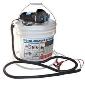 Jabsco Diy Oil Change System W/Pump & 3.5 Gallon Bucket