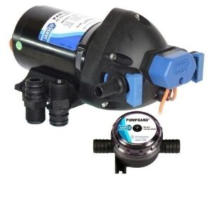 Jabsco Par-Max Shower Drain/General Purpose Pump - 3.5gpm-25psi-12vdc W/Strainer