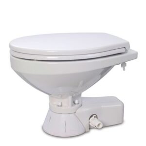 Jabsco Quiet Flush Freshwater Toilet - Regular Bowl - 24v