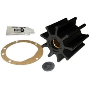 Jabsco Impeller Kit - 9 Blade - Nitrile - 3-3/4" Diameter X 3-1/2" W, 1" Shaft Diameter
