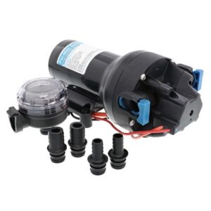 Jabsco Par-Max Hd5 Heavy Duty Water Pressure Pump - 12v - 5 Gpm - 60 Psi