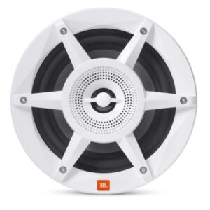 Jbl 8" Coaxial Marine Rgb Speakers - White Stadium Series