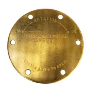 Johnson Pump End Cover F4/F5b