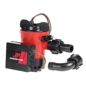 Johnson Pump 500 Gph Auto Bilge Pump 3/4" Hose 12v Dura Port
