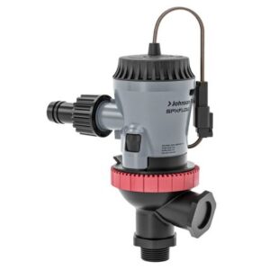 Johnson Pump Aqua O2 Twin Port 500 Gph Aerator Pump - Flex Mount - 12v
