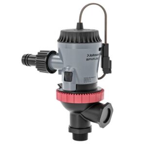 Johnson Pump Aqua O2 Twin Port 800 Gph Aerator Pump - Flex Mount - 12v