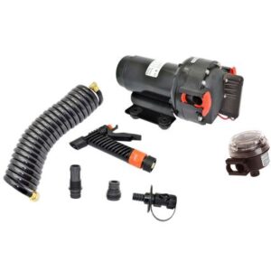 Johnson Pump 5.2 Gpm Aqua Jet Washdown Pump Kit W/Hose - 24v