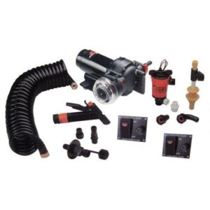 Johnson Pump Aqua Jet 5.2 Gph Wash Down/550 Live Well Kit