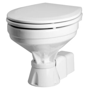 Johnson Pump Standard Electric Toilet - Comfort Macerator Style - 24v