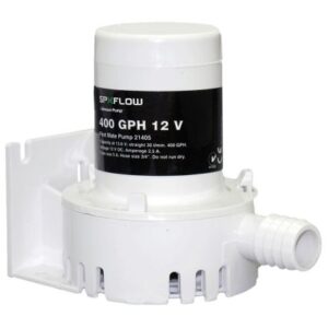 Johnson Pump 400 Gph 12v Bilge Pump - Barbed Port