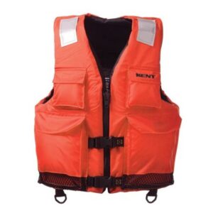 Kent Elite Dual-Sized Commercial Vest - 4xl/7xl - Orange