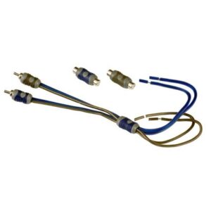 Kicker K-Series Interconnect - Speaker To Rca