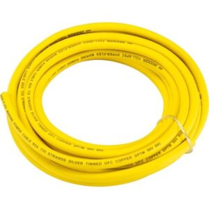 Kicker Kmwpy820 20' 8awg Power Wire - Yellow