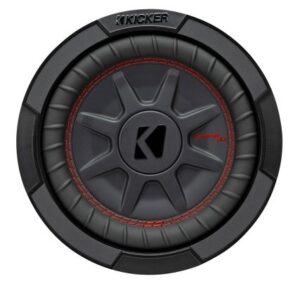 Kicker Comprt 8" Ultra Thin Subwoofer - 4-Ohm