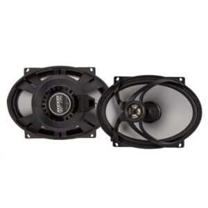 Kicker Psc572 5x7" Harley Davidson Replacement Coaxial Speakers - 2-Ohm, Black
