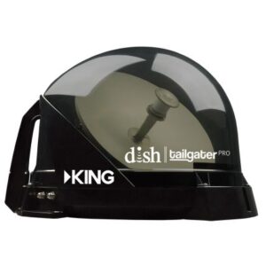 King Tailgater Pro Premium Satellite Tv Antenna - Portable