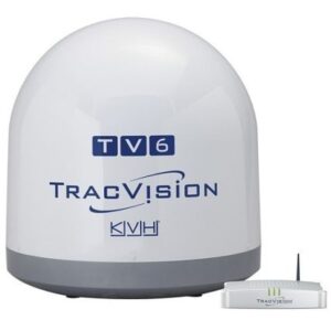 Kvh Tracvision Tv6 - Linear & Sky Mexico W/Auto Skew & Gps - Special Order (Truck Freight Only)