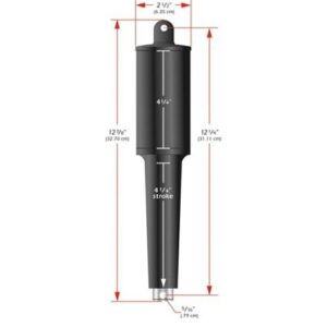 Lenco 102xd Extreme Duty Actuator - 12v - 4-1/4" Stroke