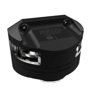 Lopolight Series 201-011 - Masthead Light W/Deck Light - 3nm - Vertical Mount - White - Black Housing