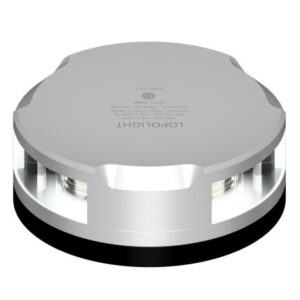 Lopolight 360-Degree Anchor Light - 2nm - Silver Housing W/Fb Base