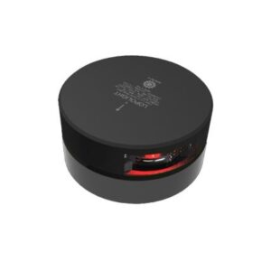 Lopolight Series 301-009 - Port Sidelight - 2nm - Horizontal Mount - Red - Black Housing