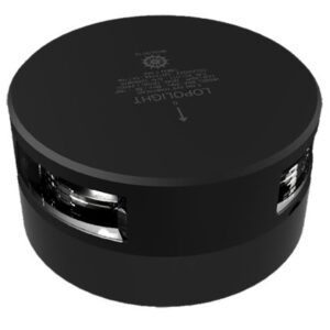 Lopolight Series 301-011 - Masthead Light - 5nm - Horizontal Mount - White- Black Housing