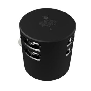 Lopolight Series 301-011 - Double Stacked Masthead Light - 5nm - Horizontal Mount - White - Black Housing