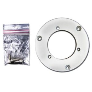 Lopolight Circular Baseplate F/Horizontal Mount Lights - Aluminum - Silver