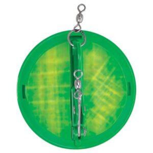 Luhr-Jensen 2-1/4" Dipsy Diver - Kelly Green/Silver Bottom Moon Jelly