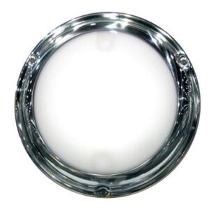 Lumitec Touchdome - Dome Light - Polished Ss Finish - 2-Color White/Blue Dimming