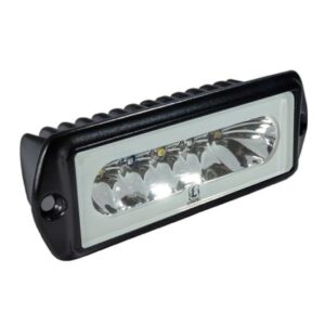 Lumitec Capri2 - Flush Mount Led Flood Light - Black Housing - 2-Color White/Blue Dimming