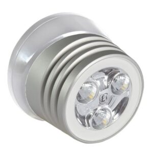 Lumitec Zephyr Led Spreader/Deck Light - Brushed White Base - White Non-Dimming