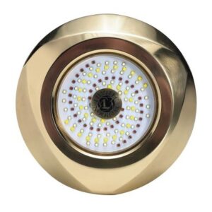 Lumitec Seablaze Typhoon Underwater Bronze Thru-Hull Led Light - White/Blue