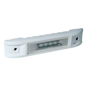 Lumitec Ibiza Led Engine Room Light - Blue/White Dimming - White Finish