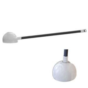 Lumitec Contour Anchor Light - 12" - Black Shaft White Base
