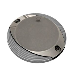 Lumitec Scallop Surface Mount Pathway Light - Spectrum Rgbw/Warm White - Stainless Steel Housing