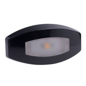 Lumitec Fiji Courtesy Light - Black Housing - Direct Rgbw Lights - 4-Pack