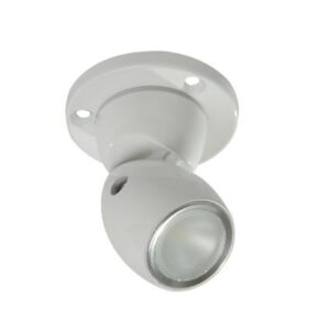 Lumitec Gai2 White Dimming, Blue/Red Non-Dimming - Heavy-Duty Base W/Built-In Switch - White Housing