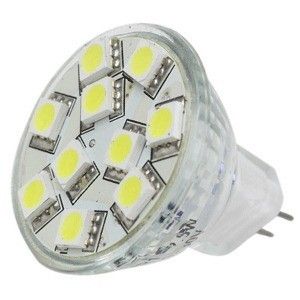 Lunasea Mr11 Led Bulb - 10-30vdc/2.2w/140 Lumens - Warm White