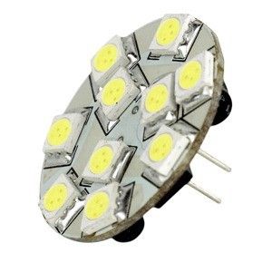 Lunasea G4 10 Back Pin Led Light Bulb - 12vac Or 10-30vdc/2w/140 Lumens - Warm White